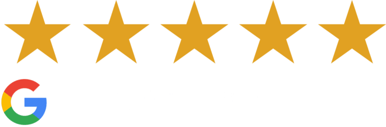 over 250 5 star reviews on Google