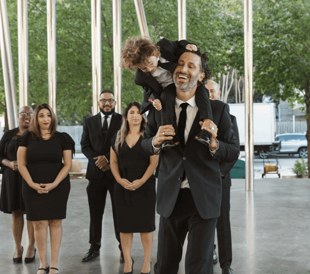 Ramez Shamieh and his son