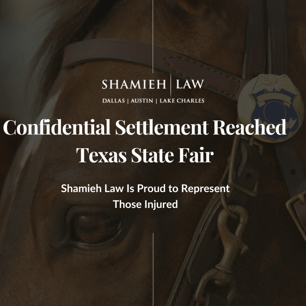 Confidential Settlement Reached: Texas State Fair Case